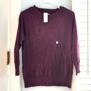 Loft Purple Sweater NWT